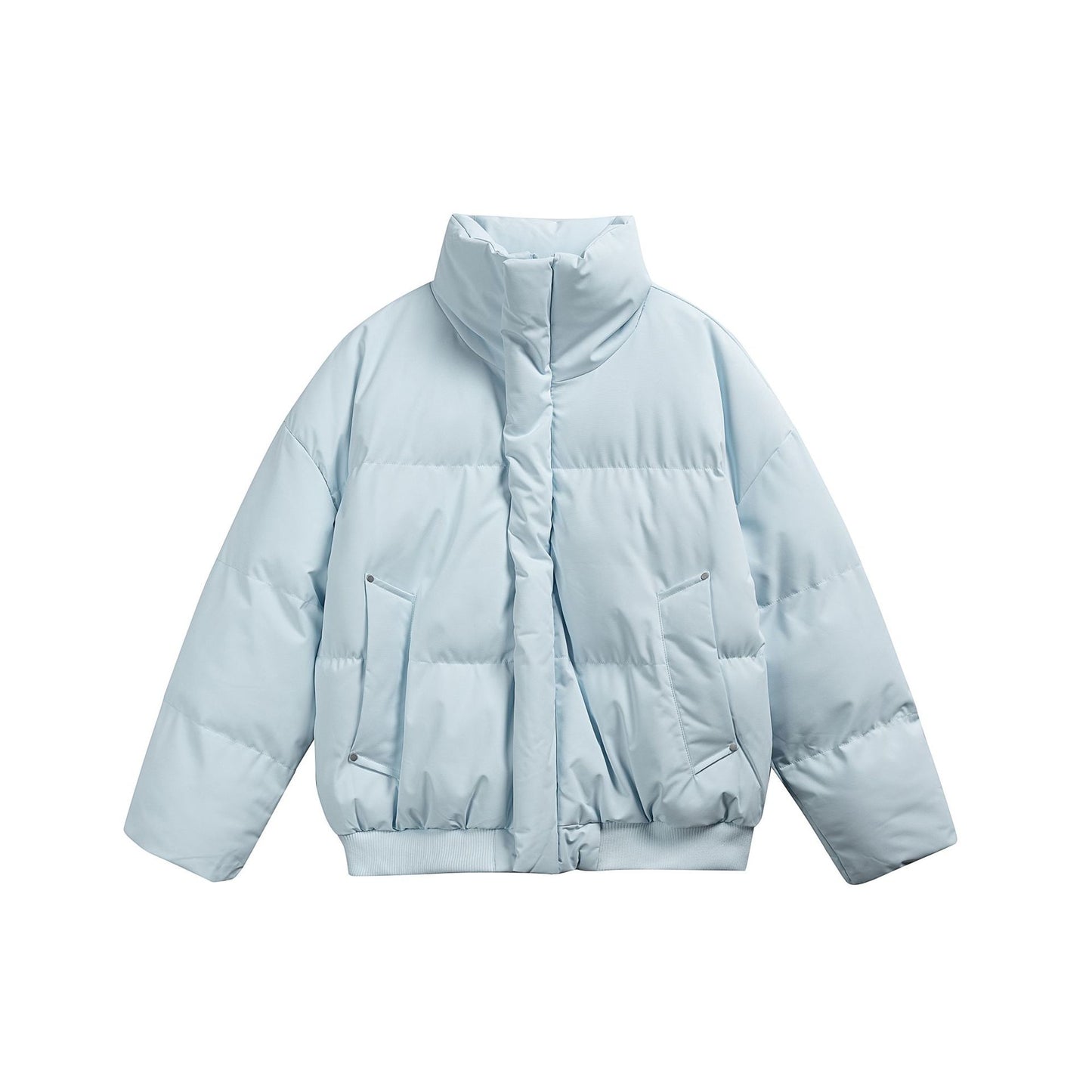 Fleece Lined Hooded Cotton Coat Warm Thick Puffer Jacket